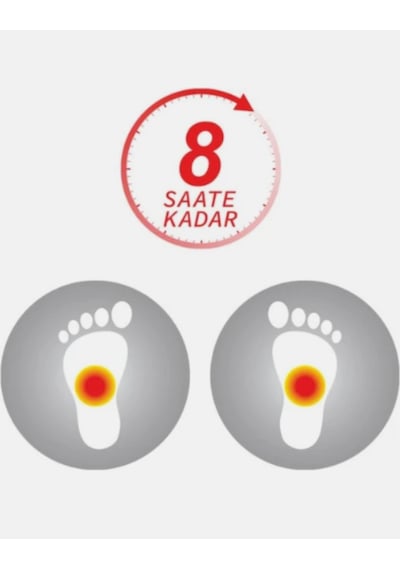 Hot-comfort 8 Saat Etkili Ayak Isıtıcı Pad 6x2'li Paket Turuncu