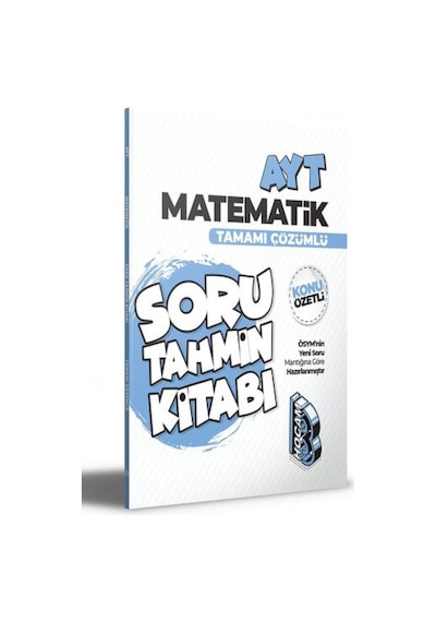 2022 AYT Matematik Konu Özetli ve Tamamı Çözümlü Soru Tahmin Kitabı -  Benim Hocam Yayınları