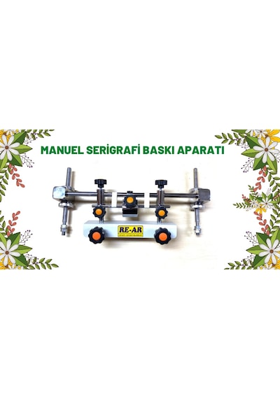 Serigrafi Baskı Aparatı Masa Üzeri Manuel