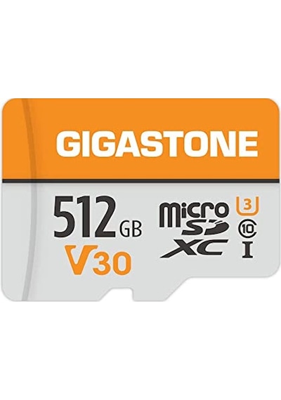 Gıgastone 512 Gb Microsdxc Hafıza Kartı + Sd Adaptörü, 100 Mb/s'ye Kadar, Kamera, Pc, Dizüstü Bilgisayar Ve Tablet İçin, 4k Uhd Video Kaydı, Uhs-ı V30 Class 10 U3 Gıgastone 512 Gb Microsdxc Hafıza Kartı + Sd Adaptörü, 100 Mb/s'ye Kadar, Kamera, Pc, Dizüstü Bilgisayar Ve Tablet İçin, 4k Uhd Video Kaydı, Uhs-ı V30 Class 10 U3