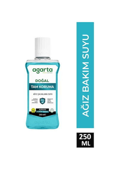 Agarta 2 Li Avantajlı Tam Koruma Ağız Bakım Seti 500 Ml Ve 250 Ml