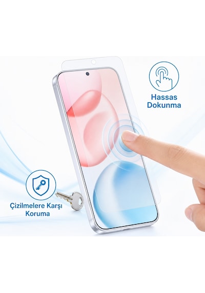 Honor 400 Mat Ekran Koruyucu Parmak İzi Bırakmaz Şeffaf