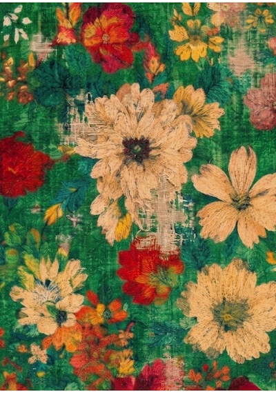 Doğal İplik Şönil Dokuma Pamuk Taban Halı Koridor Halısı Kilim Antre, Salon Ofis Genç Odası Yeşil - Renkli 912492717 Yeşil - Renkli