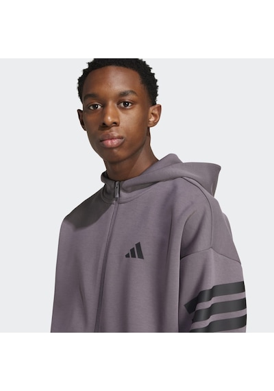 Adidas Jd4833 M Fı 3s Fz Erkek Tracktop Mor