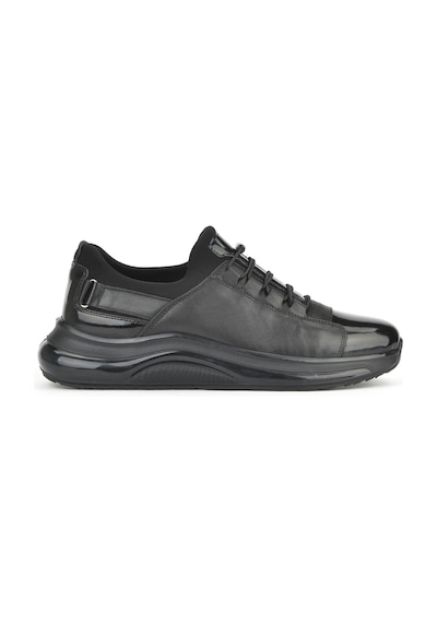 Ziya, Erkek Hakiki Deri Sneaker 153423z704 Siyah 153423z704 000 Siyah