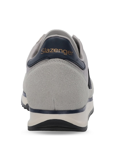 Slazenger OLEKS Erkek  Gri / Lacivert Günlük Spor Ayakkabısı