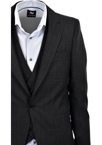 Erkek Hasır Silim Fit Takım Elbise Bgl-st03496 001