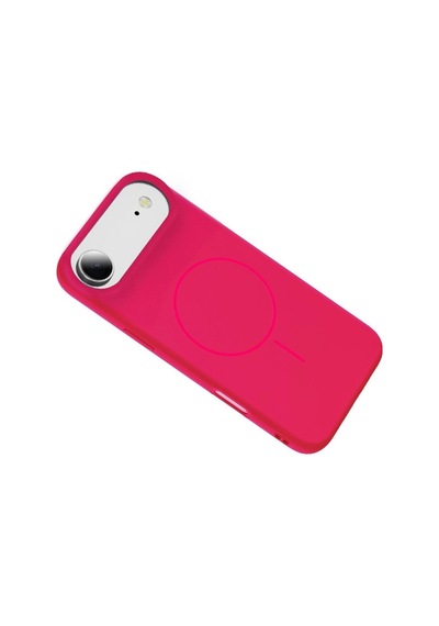 Joko Apple iPhone Uyumlu  17 Air Jully Magsafe Kapak - Pembe Düz Renkli