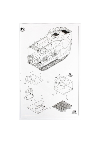 1/35 Aavp-7a1 Amfibi Hücum Aracı Maketi, Hobbyboss 82410