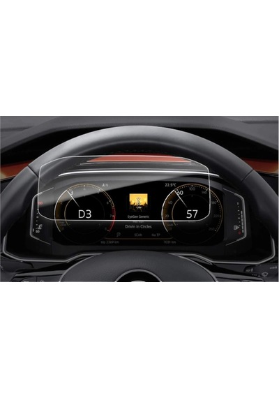 Ael Tech Volkswagen T Roc Dijital Gösterge Panel 9H Nano Ekran Koruyucu