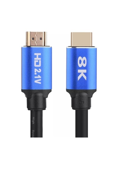 5093 8k Ultra Hd 2.1v 48gbps Altın Kaplama Hdmi Kablo Uhd 1 Metre