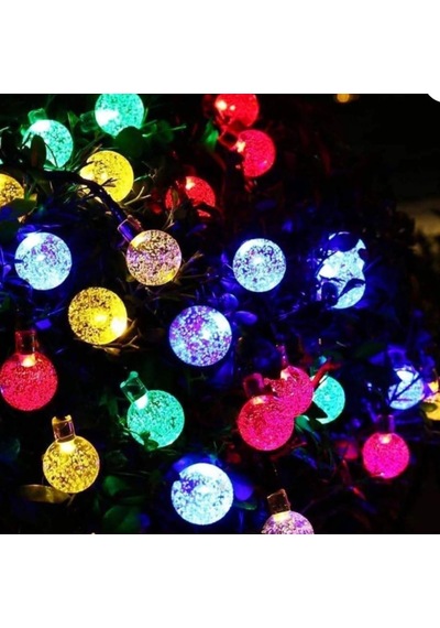 Misket Led Güneş Enerjili Bahçe Aydınlatma Dış Mekan Rgb Diğer