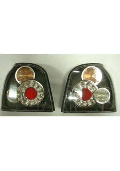 Volkswagen Golf 3 92/98 Modifiye Stop Lambası Sağ/sol Set 2 Parça Ledli Siyah Tyc - Diğer Oto Elektrik