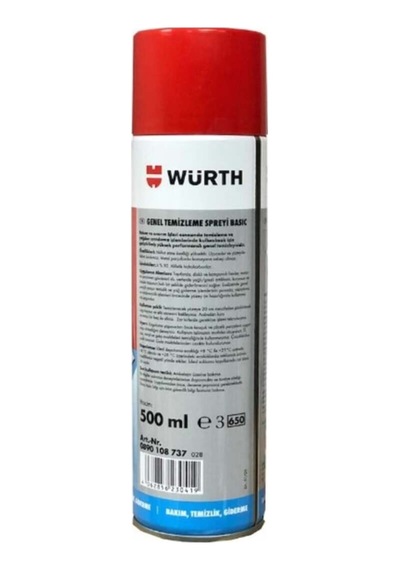 Genel Temizleme Balata Spreyi 500ml Yok