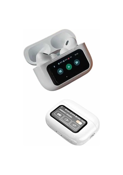 Dokunmatik Ekranlı Bluetooth Kulaklık Tws İos Android Tüm Telefonlara Uyumlu Kulaklık - Diğer