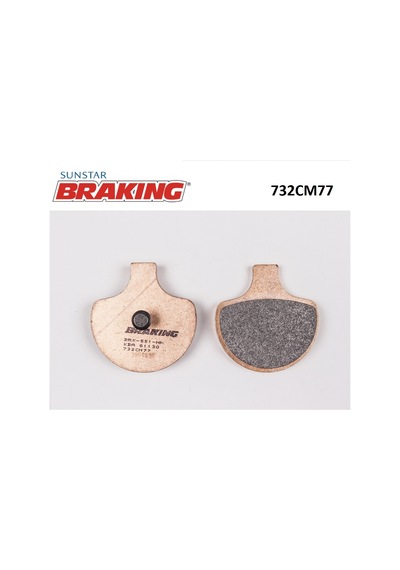 Sinterli Ön Fren Balatası / Harley D. / Xlh 883 Sportster / 883cc / Ön / 1990-1991-1992-1993-1994-1995-1996-1997-1998-1999-2000-2001-2002-2003-2004-2005-2006