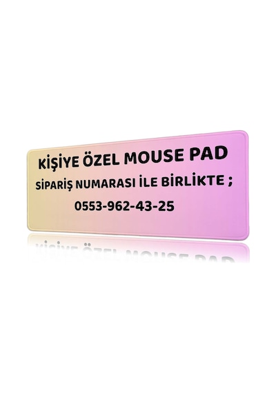 Kişiye Özel 30x70 Mouse Pad Fotoğraf Baskılı Xl Oyuncu Klavye Mousepad Kaymaz Masa Pedi Beyaz