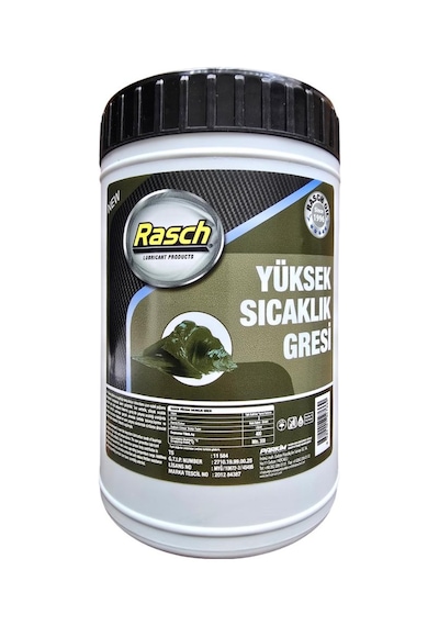 Rasch Isıya Dayanıklı Yüksek Sıcaklık Lityumlu Katı Gres Yağı Kahve 0.9 KG
