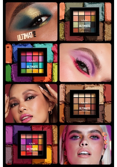 Nyx Professional Göz Farı Paleti Ultimate Shadow Palette Brights