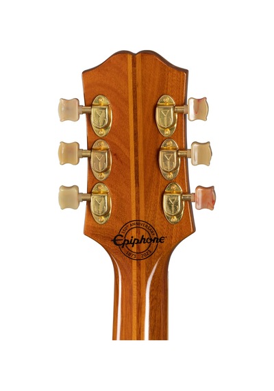 Epiphone 150th Anniversary Zephyr Deluxe Regent Hollow Body Elektro Gitar Aged Antique Natural 104080449916