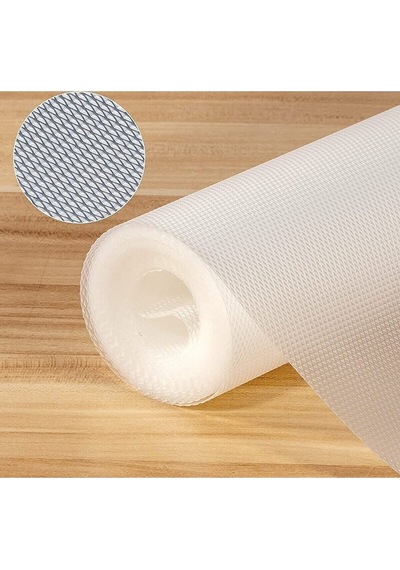 10 Metre Şeffaf Kaydırmaz Raf Dolap Ve Çekmece Örtüsü Plastik Çok Renkli Diğer