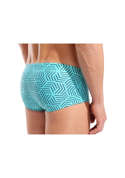 Arena Allover Swim Low Waist Short Erkek Mavi Yüzücü Düşük Bel Mayo 011888580