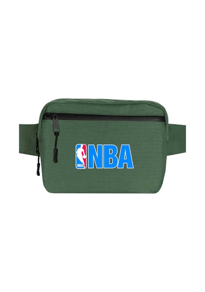 Nba Logo Yeşil Bel Çantası
