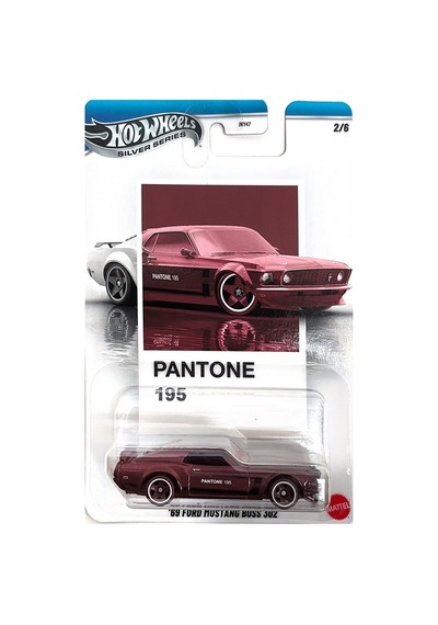 Hot Wheels Pantone Arabalar - 4 Adet Tarı