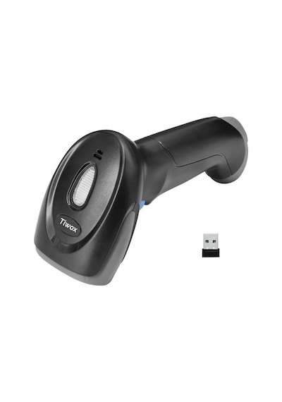 Tıwox Vsk-227 1d Lazer Kablosuz Barkod Okuyucu Batarya + Mını Usb Dongle