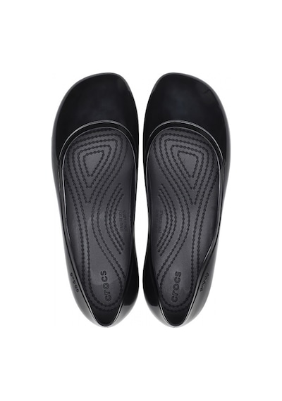 Crocs Brooklyn Hıgh Shıne Flat Kadın Babet 209661-001 Siyah