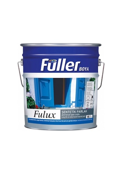 Fulux Sentetik Parlak Boya 0,25 Litre Siyah
