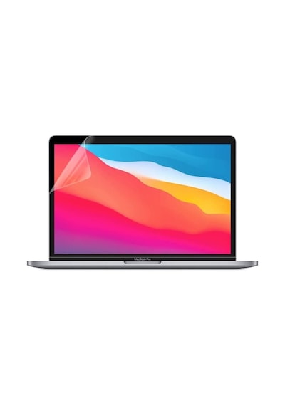 Apple Uyumlu MacBook Pro M1-m2 13.3' Ekran Koruyucu Nano Esnek Kırılmaz Koruyucu A2338 A2251 A2289 Çok Renkli