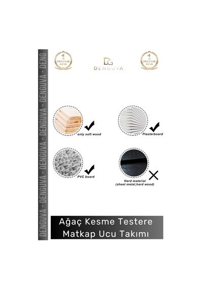 Matkapucutakımı 16 Parça Panç Seti Metal Ahşap Plastik Alüminyum Delme Aparatı Kesme Matkap Ucu Tak