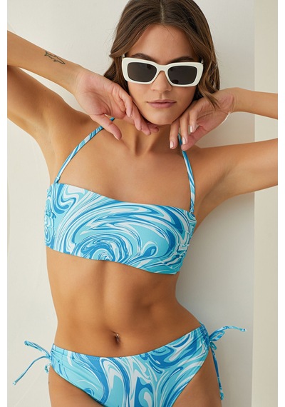 Loya Kadın Mavi Strom Tek Alt Bikini