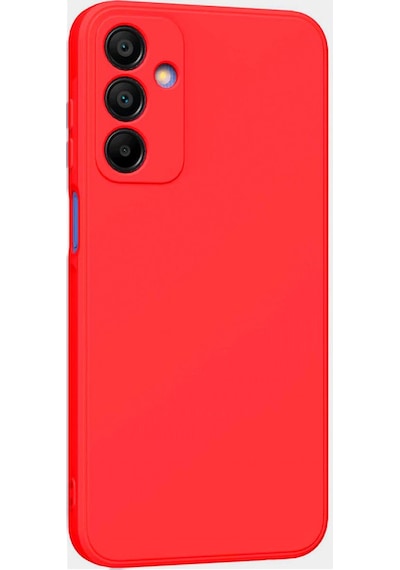 Samsung Galaxy Uyumlu   A25 5g Kılıf First Silikon - Kırmızı