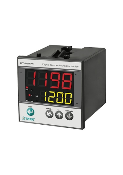 Dt-96 Em Opsiyonel Sıcaklık Kontrol Cihazı 96 X 96 J,k,s,r,t,pt100 2x4 Dijit 7 Segment
