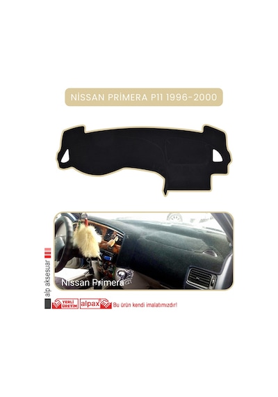 Nissan Primera P11 1996-2000torpido Koruma Halısı Bej Kenar