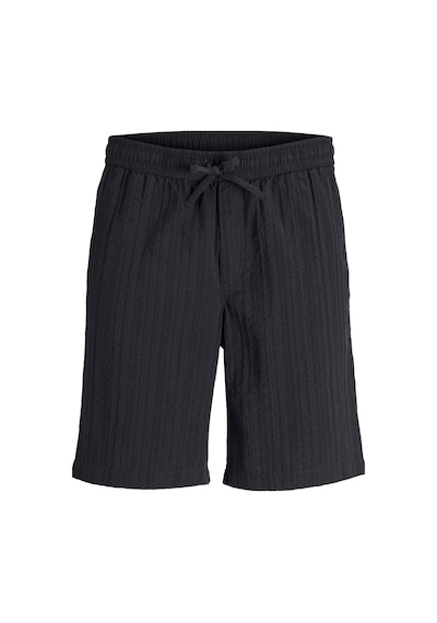 Jack & Jones Jpstjaıden Tyson Erkek Jogger Şort Rahat Kesim Günlük Yazlık Şort Siyah