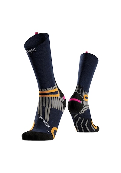 X-bıonıc X-bionic X-socks Hike Anatomix Merino Crew Unisex Çorap Hm00 Siyah