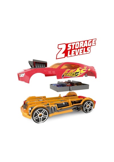 Race N' Haul 2'si 1 Arada Saklama Kutusu Hwcc15r Kırmızı