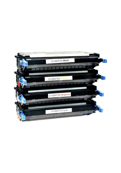 Tonermax Hp 501A Uyumlu Toner Set / Q6470A / Cp3505 / 3600 / 3800 Uyumlu T