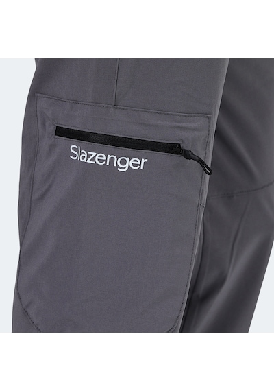 Slazenger NATOXI I Erkek Cepli Koyu Gri Eşofman Altı