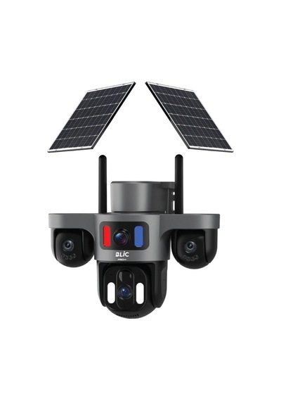 Miaxtreme 9mp Çift Solar Panel 7.5wx2 3 Senkron Lens Ip66 Sertifikalı Sensör Takip Yoosee Türkçe Solar Kamera
