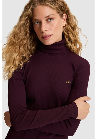 U.s. Polo Assn. Kadın Koyu Plum Tişört 50333795-vr180 Dark Plum