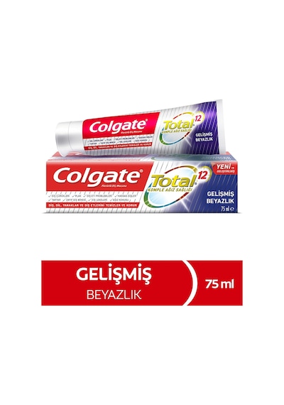 Colgate Total Gelişmiş Beyazlık Diş Macun 75 ML