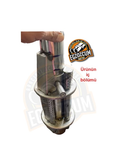 60 Mm.  3 Borulu Ses Oranı Yüksek Varex Warex Performans Egzoz Eksoz