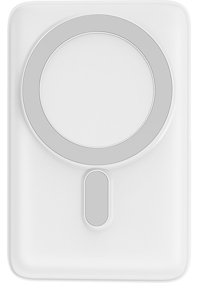 Wiwu Wi-p011 Gentleman Serisi Led Işık Göstergeli Standlı Kablosuz Powerbank 10.000mah 15w Beyaz BEYAZ