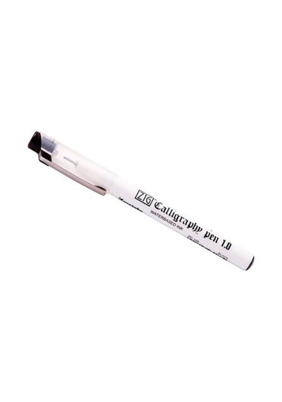 Calligraphy Pen Yan Kesik Kaligrafi Kalemi 1.0 Mm Siyah