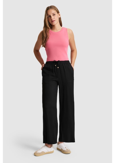 U.s. Polo Assn. Kadın Siyah Pantolon Kanvas-chino 50325543-vr046