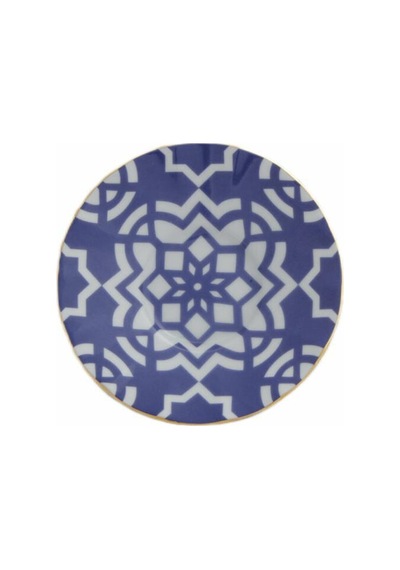 Porland Morocco Desen7 Mor Ergonomik Çay Tabağı 12cm
